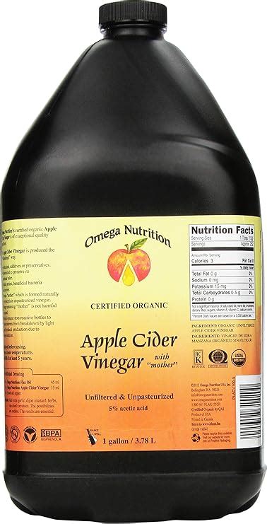 omega nutrition apple cider vinegar